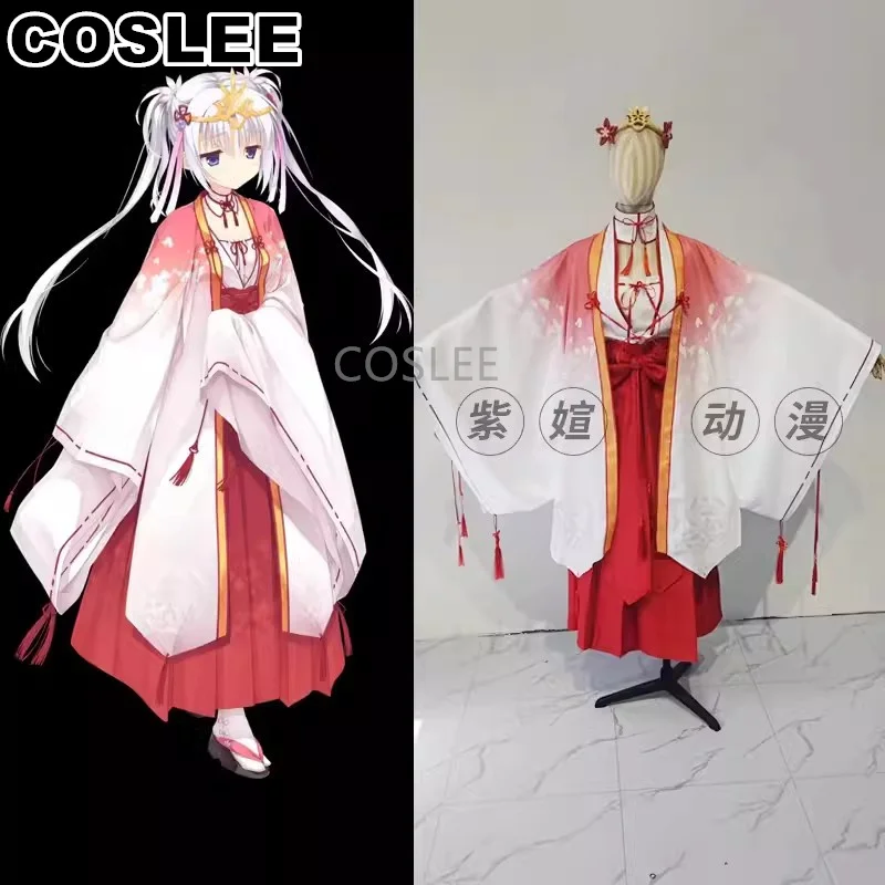 COSLEE Game Tomotake Yoshino Cosplay Costume Kimono Dress Uniforms Halloween Party Outfit Unisex Customized New