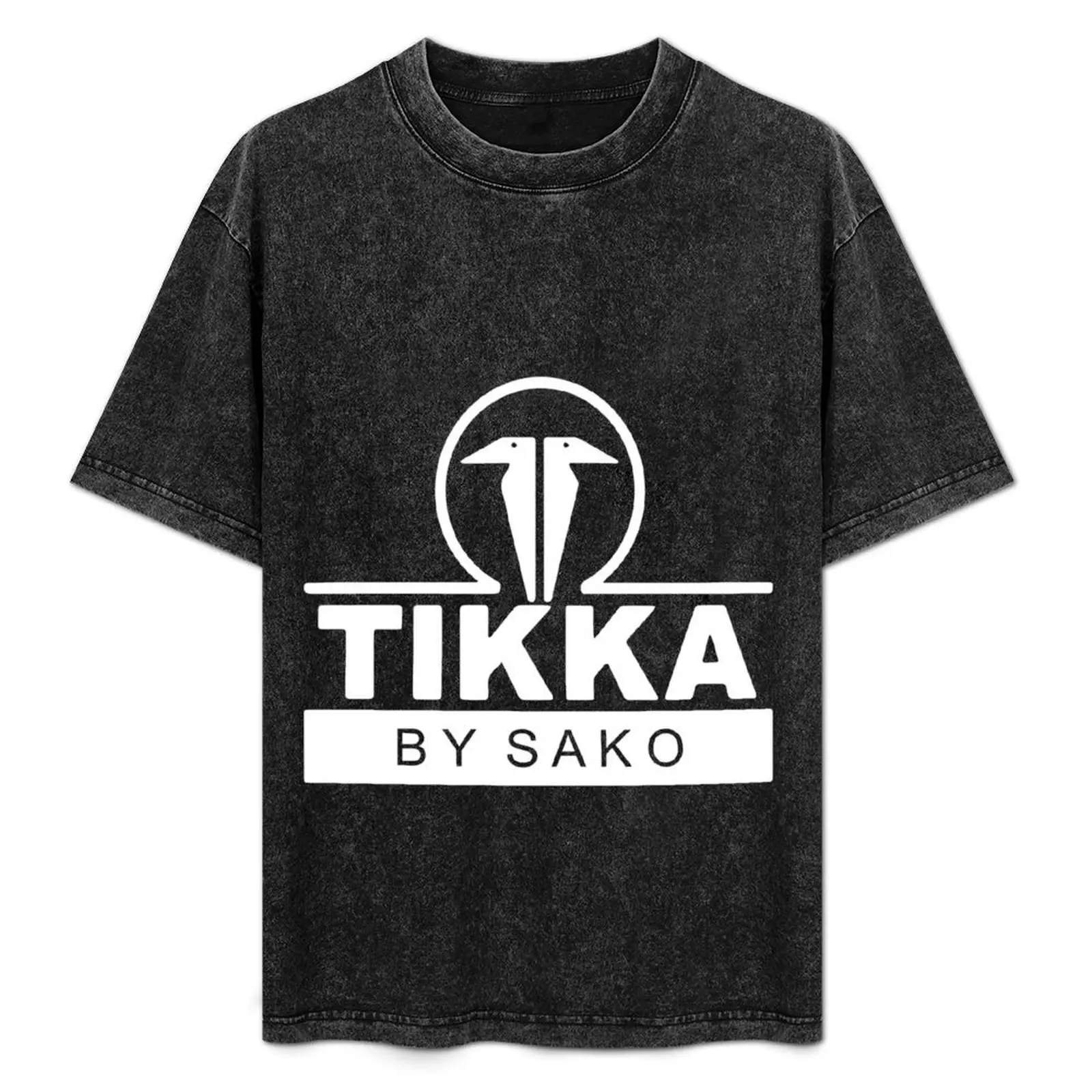 Tikka By Sako Firearms Gun Logo Long Sleeve Black Gun T-Shirt Short sleeve tee shirts graphic mens graphic t-shirts big and tall