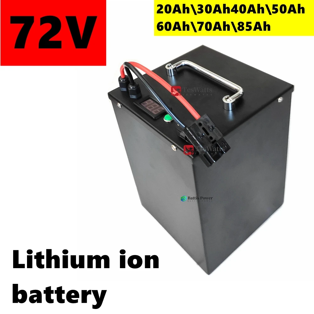 

LRKK 72V 20AH 30AH 50AH 60AH 70AH Lithium -ion battery with BMS for motorcycle electric car pedal energy golf cart