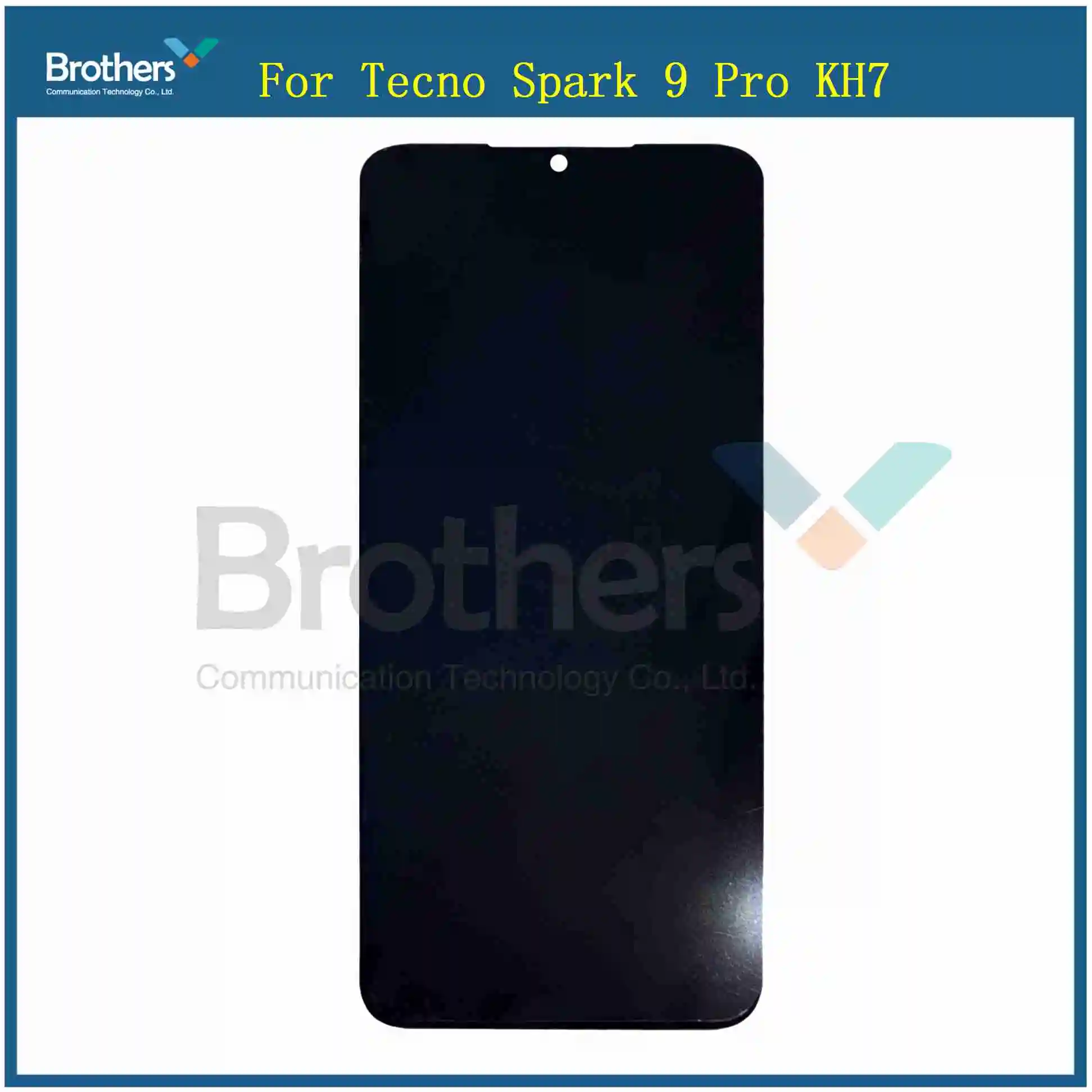 For Tecno Spark 9 Pro KH7 KH7N LCD Display With Frame Touch Screen Digitizer Replacement