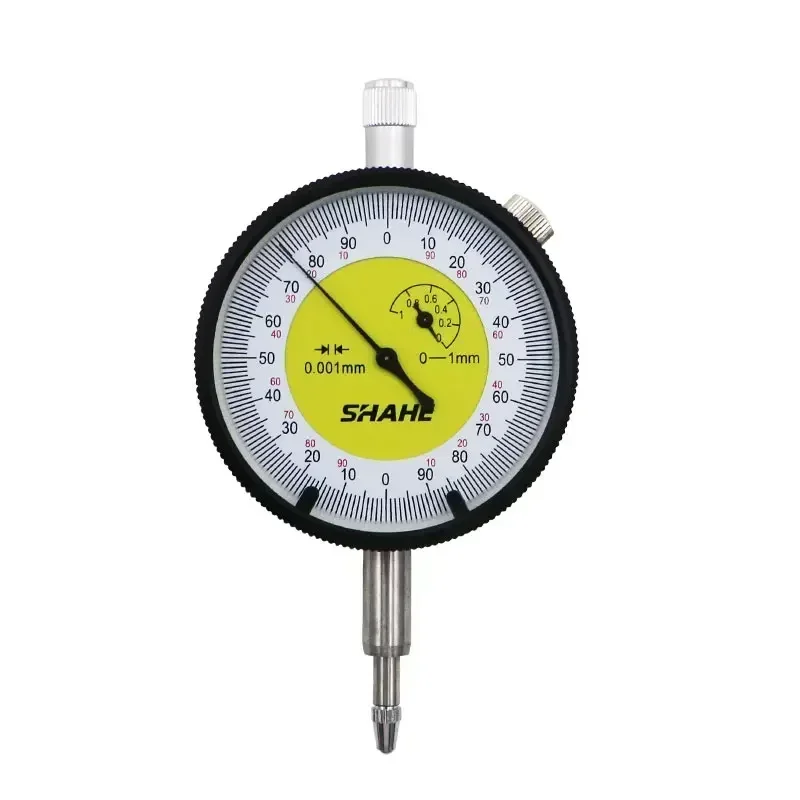 SHAHE Dial Indicator Gauge Dial Indicator 0.001mm Gauge 0-1mm Dial Indicator Tools