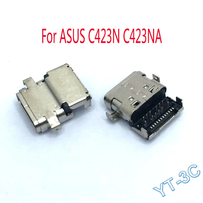 2PCS Neue Für ASUS C423N C423NA USB C USB 3,1 Typ-C USB Lade Buchse Port Stecker DC power Jack Stecker