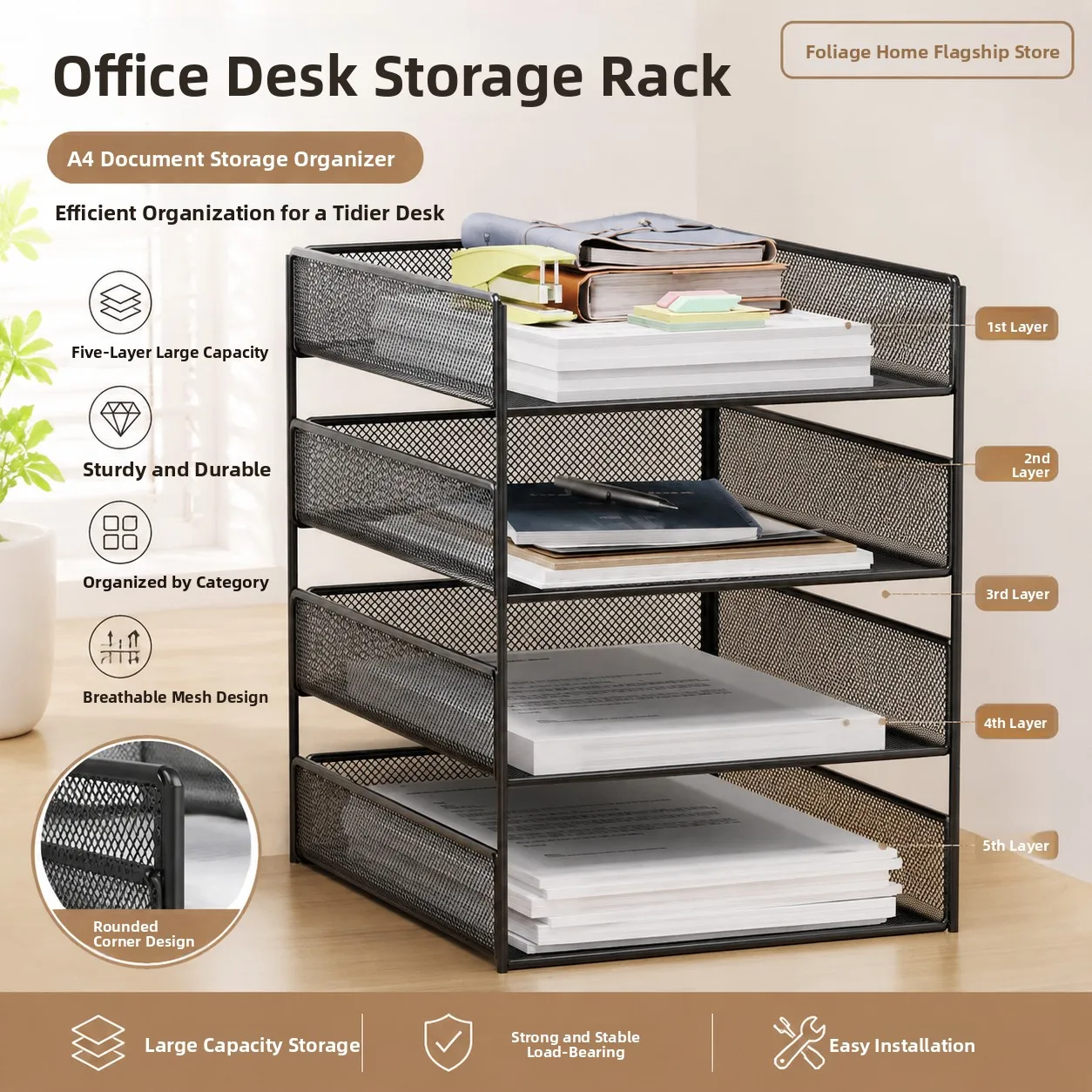office-desktop-metal-file-storage-rack-a4-document-organizer-iron-art-desk-accessories-book-stand-shelf-home-organization