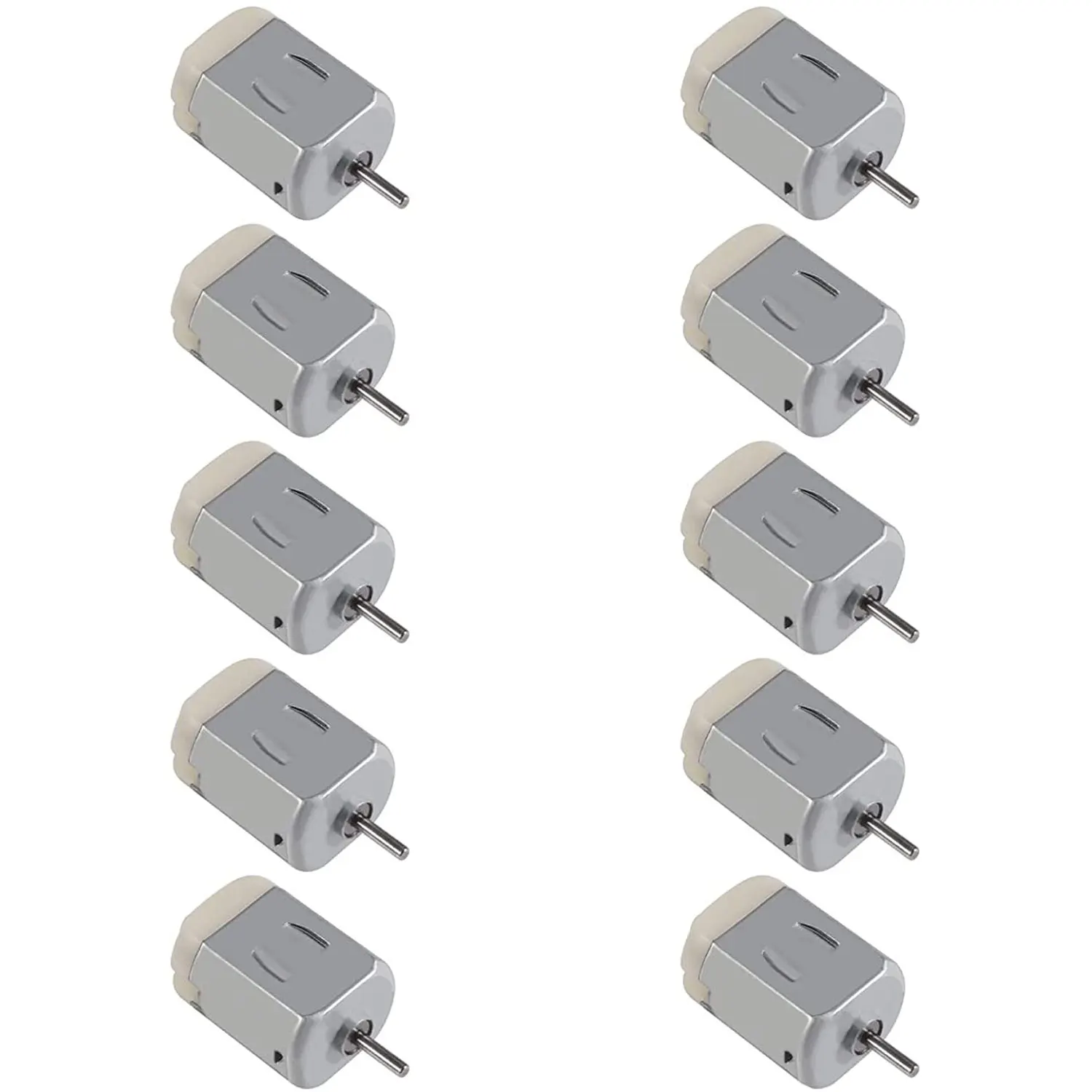 10pcs Electric 130 Motor DC 1.5V -3V 16500 RPM Mini Micro DC Motor For DIY Toys Hobbies Metal Car Engine Motor Kit