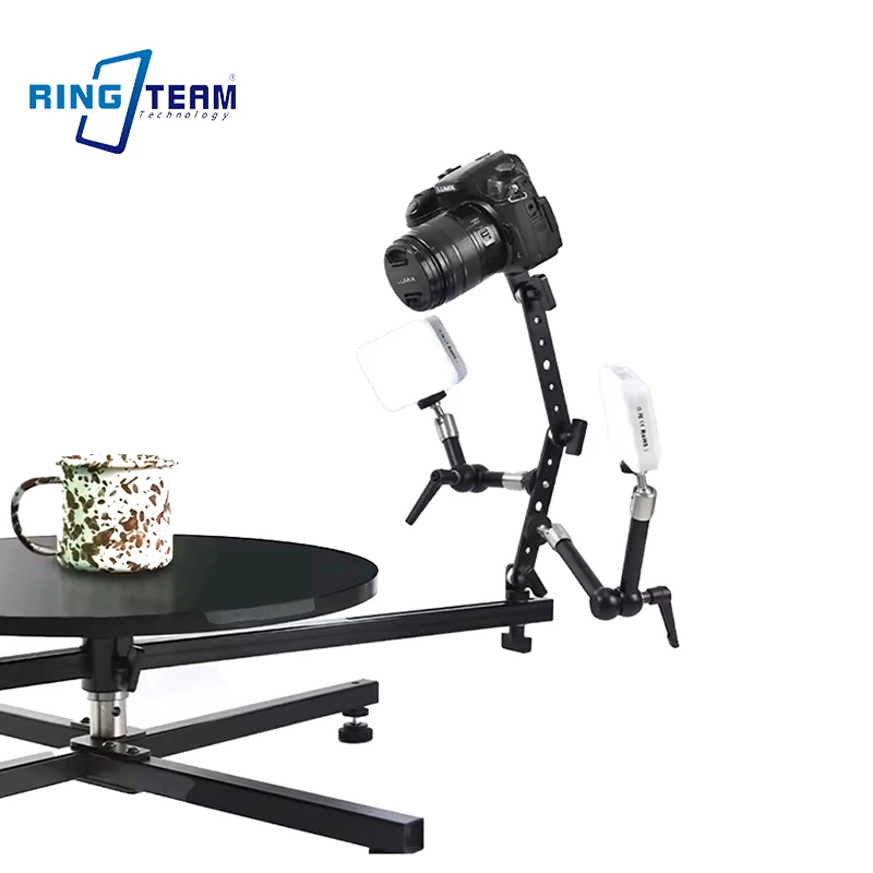 

Professional Photography Panoramic Round Turntable 360° Surrounding Rotation Video Shooting Platform Studio Photo Booth
