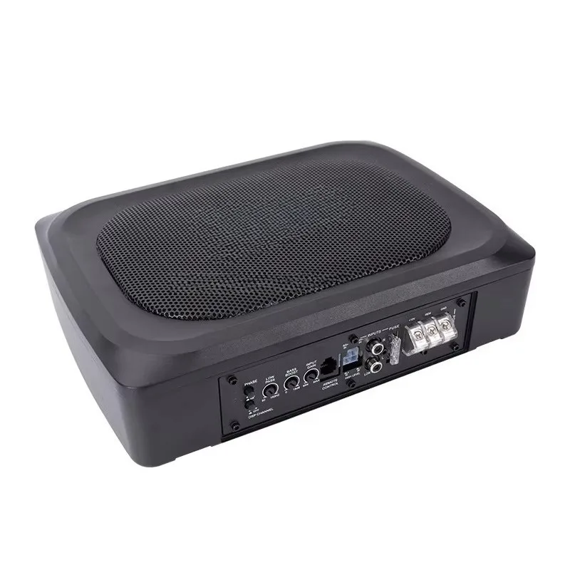 6x9 Inch Active Car Subwoofer 1200W Ultra Thin Under Seat Subwoofer with Built-in Amplifier 12V Car Audio Bass Speaker