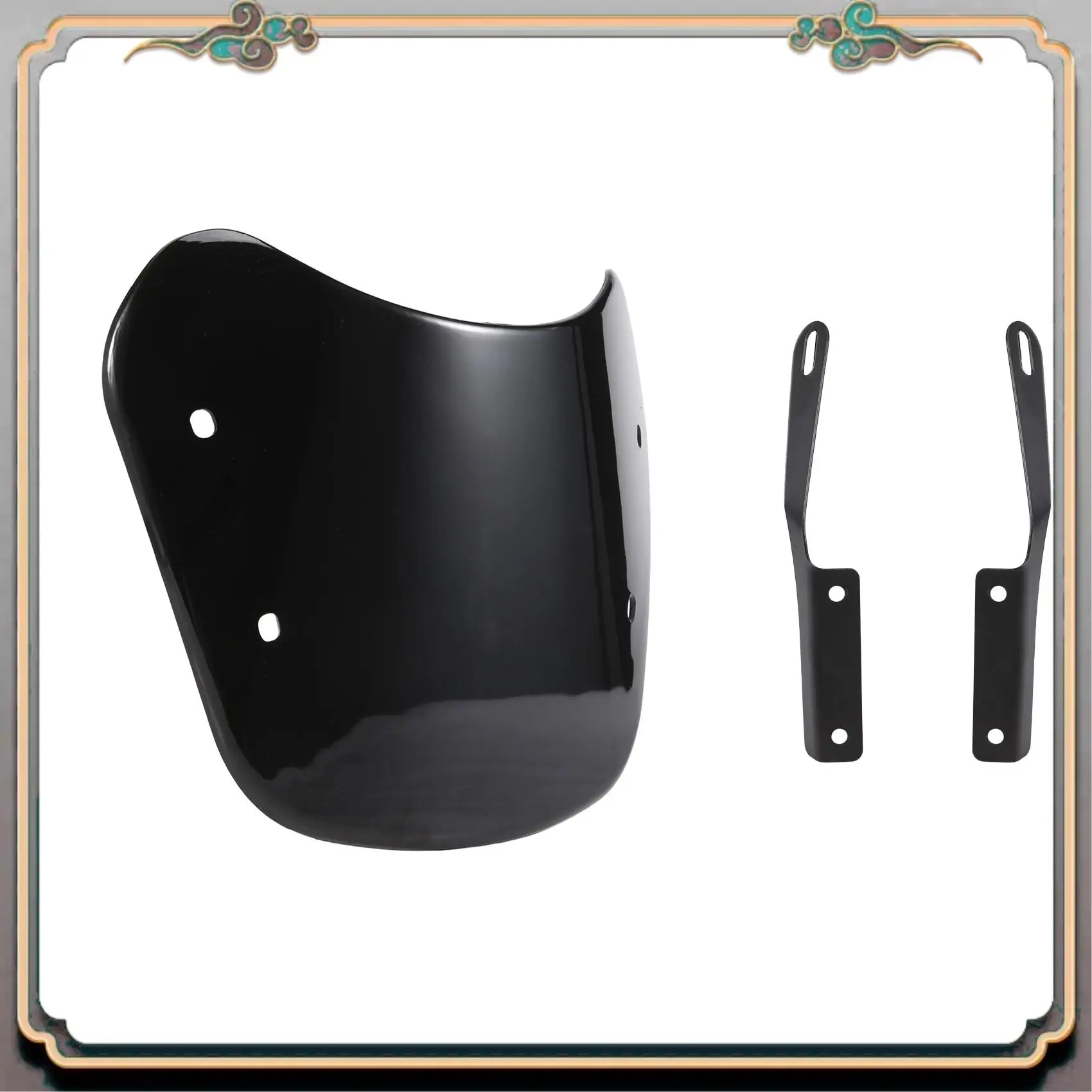 

Надежная-5-7-дюймовая фара мотоцикла, лобовое стекло, дефлектор ветрового стекла, универсальный для Honda Yamaha Kawasaki Suzuki