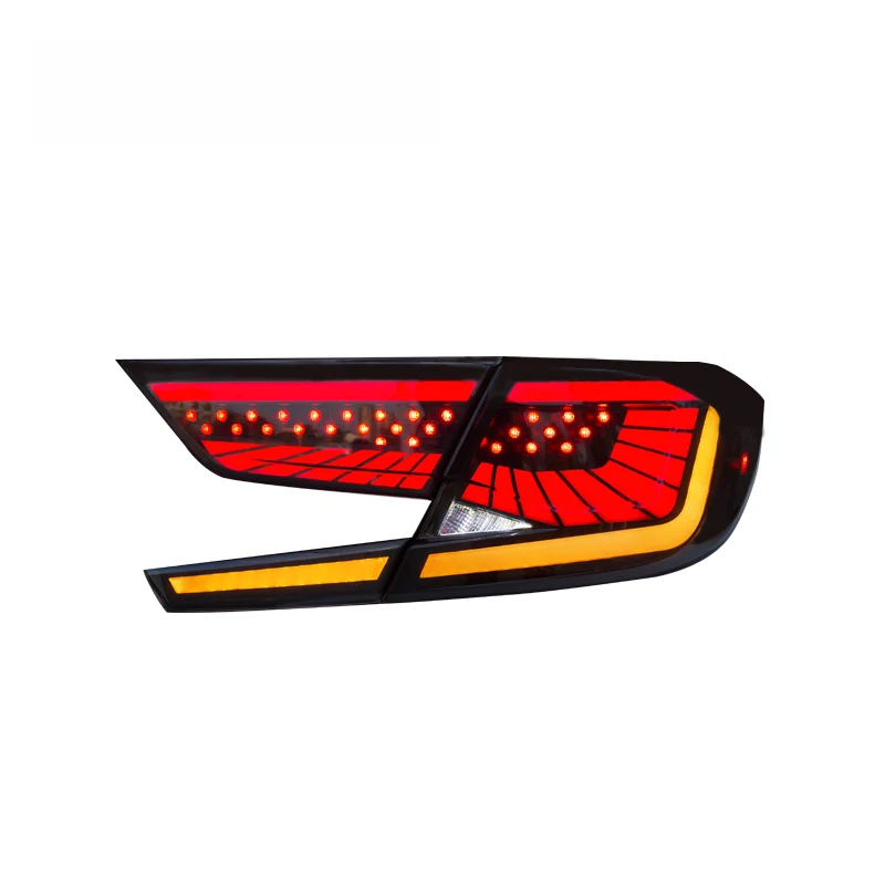 

DK Motion Car Modified Led Tail Lights Rear Lamp For Honda Accord 2018 - 2019 Auto Parts Car Accessories