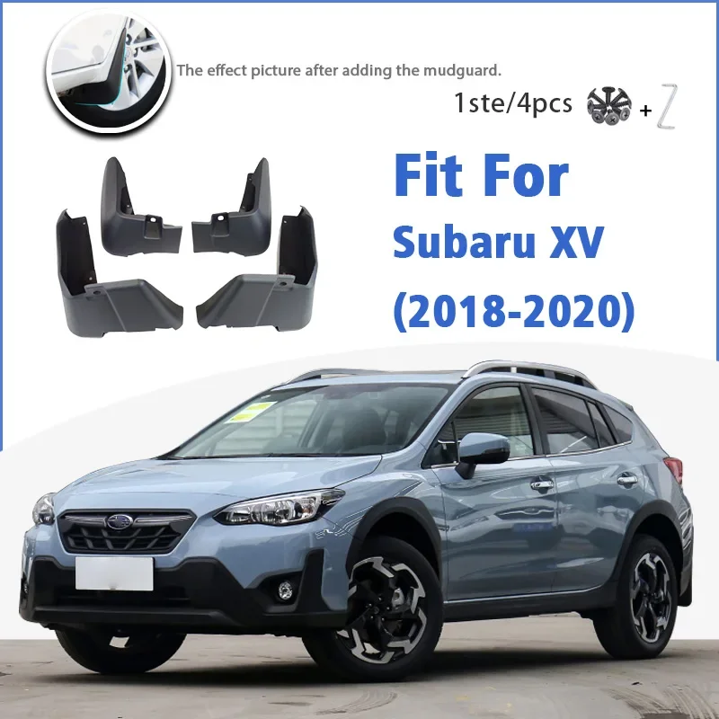 

Mudguard For Subaru XV 2018-2021 Front Rear 4pcs Mudflaps Mudguards Car Accessories Auto Styline Splash Guard Fender