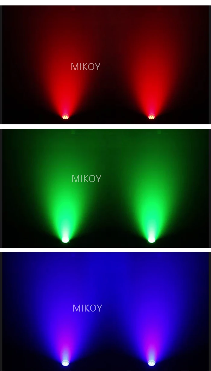 7X40W LED Zoom Farbiger Moving Head Scheinwerfer RGB Beam Light DMX-Steuerung Bühneneffekt DJ Disco Nachtclub Party Hochzeit Tanz – Detail 7