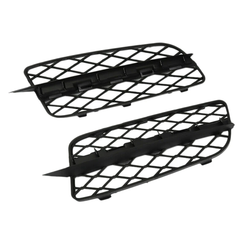 1 Pair Car Front Bumper Grille Open Cover 51117159595 51117159596 For BMW X5 E70 2007-2010 Spare Parts Parts