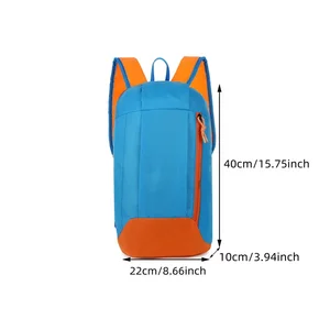 Outdoor Sports Rucksack kleiner Outdoor -Gymnastikbeutel Fitness -Gleichung Umhängetasche Oxford Plot Kinder Rucksack Unisex Nylon -Tasche 8 Hauptstipendium für Vertriebsboy - №8