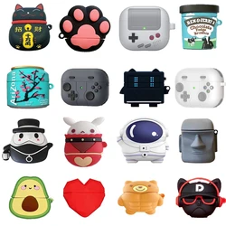 3D Luminous Beak Doctor Earphone Case For Airpods Pro 2 Cute Cartoon Silicone Headphone Charging Box Cover For Airpods 2 3 2021