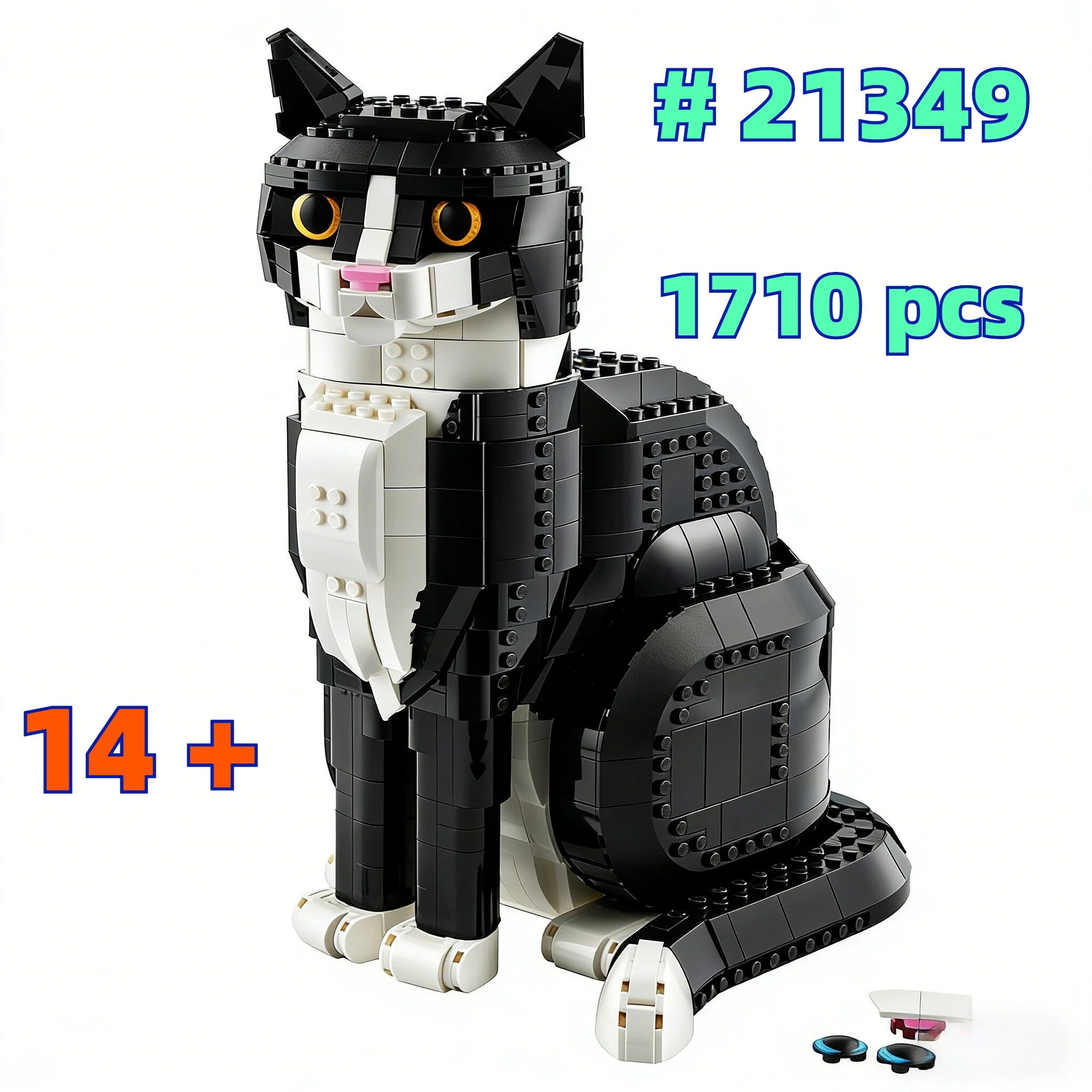 novita-set-di-blocchi-da-costruzione-gatto-in-abito-elegante-21349-adatto-per-regali-di-compleanno-compatibile-con-particelle-lego-1710-pezzi