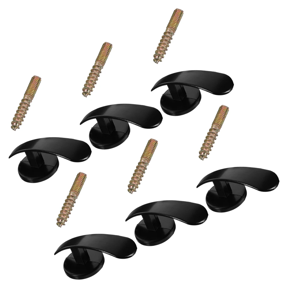 

6Pcs Curtain Accessories Metal Wall Mounted Hooks for Heavy Drapes Elegant Zinc Alloy Tiebacks Decorative Drapery Holdback