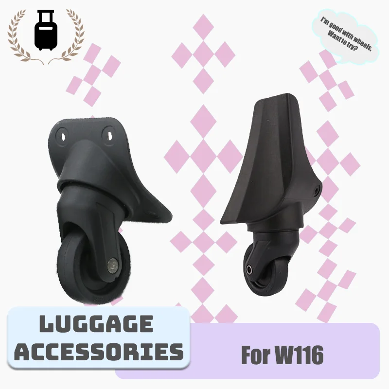 

For W116 Heavy-Duty Luggage Wheel Replacement - 200kg Load Capacity Anti-Detachment Design Universal Suitcase Compatibility