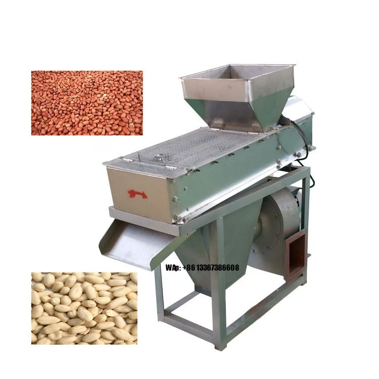 

Peanut Cleaning and Shelling Machine / Industrial Roasted Peanut Peeling Machine