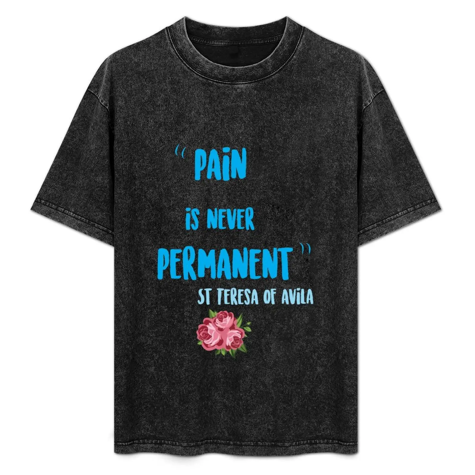 Appointment Santa Teresa de Avila - Camiseta informal de manga corta, talla grande