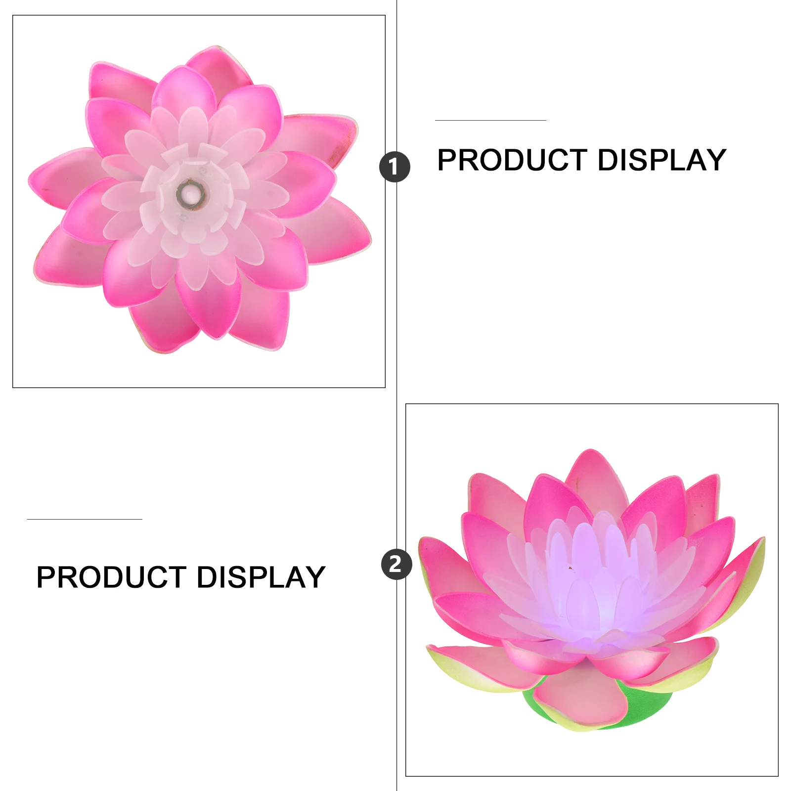 

LED Lotus Lamp Floating Pool Temple Decoration Portable Mini Night Light Lotus Lamp Gift Home Party Waterproof