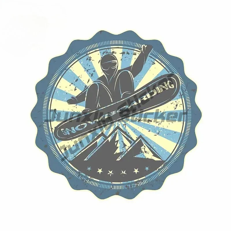 For Snowboarding Car Sticker Surfboard Motocycle Helmet Decoration Scratch Proof Waterproof VAN Decal