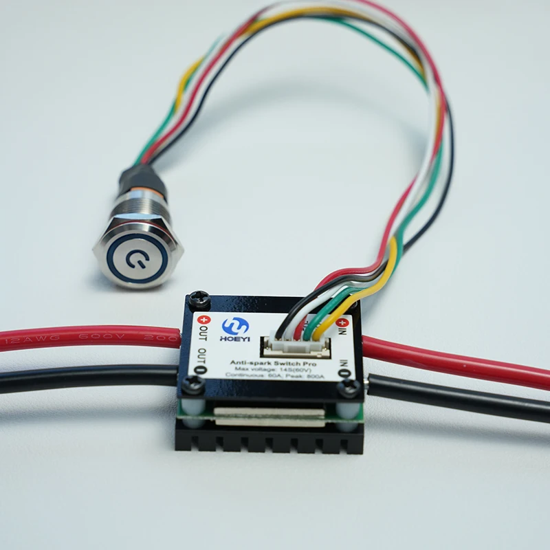 HOEYI Antispark Switch Pro V3.0 60A ESC Switchfor لوح التزلج الكهربائي / EBike / سكوتر / الروبوتات