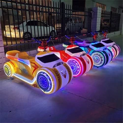 New Park Stall Children's Business Outdoor Double Electric Toy Car Amusement Equipment Motorcycles Bumper Car