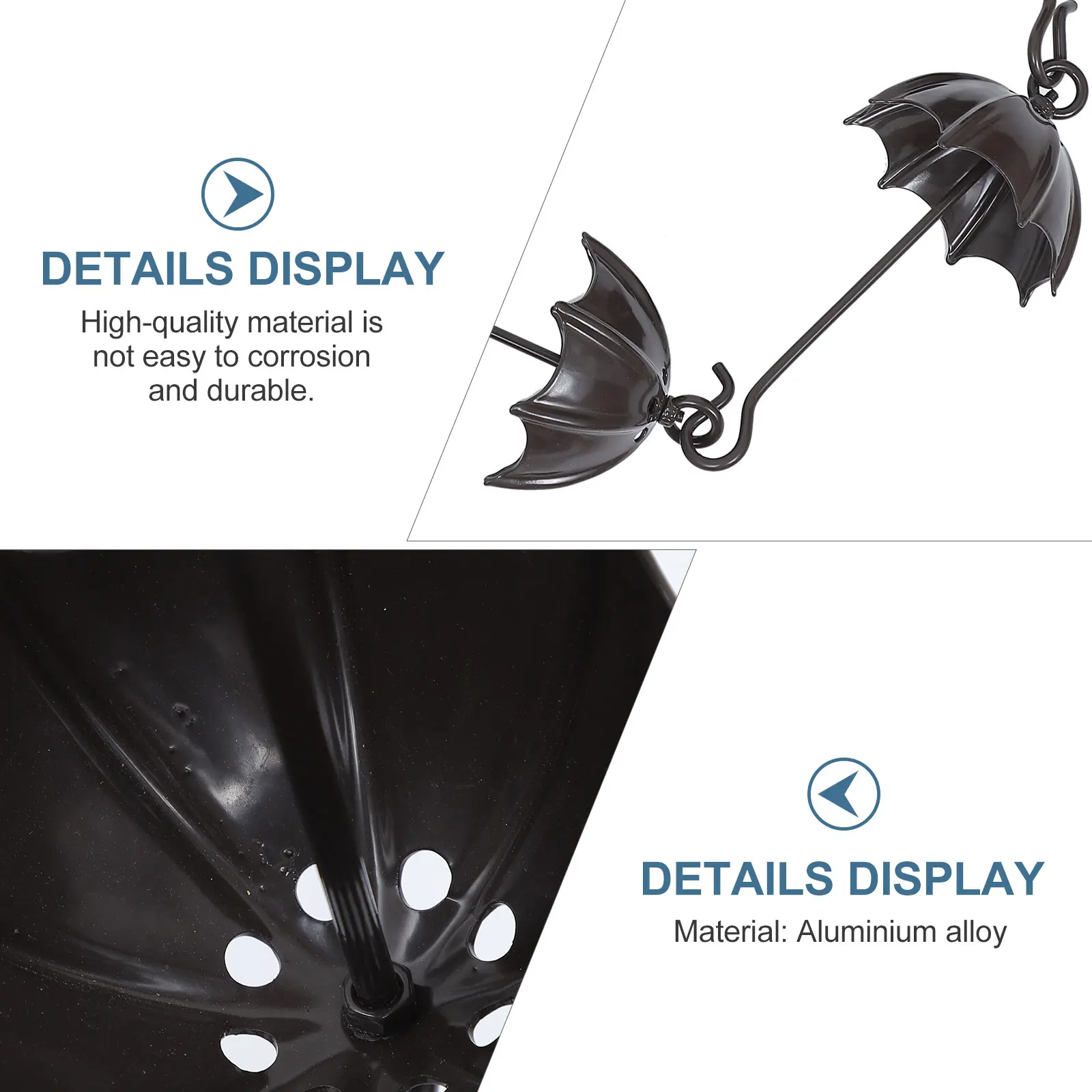 

1Pcs Rain Chain Durable Aluminium Alloy Creative Gutter Downspout Balcony Outdoor Decorative Decorative Drain Chain