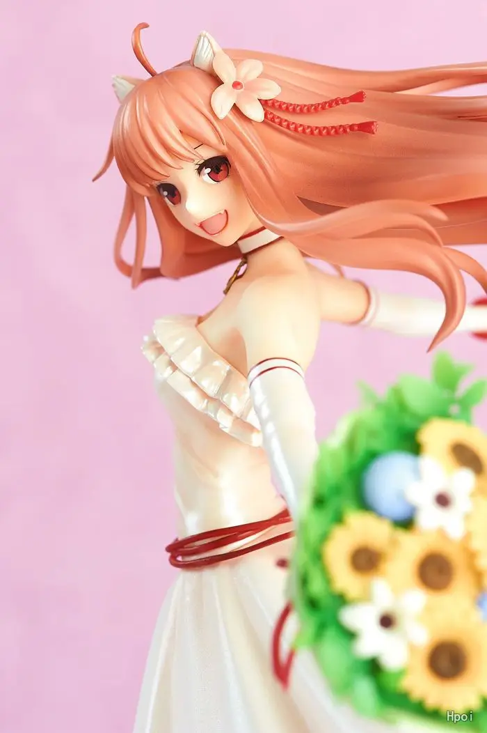 24CM Anime Spice and Wolf Figure Holo Action Figures Pvc Statue Desktop Ornamen Collection Model Toys Gifts