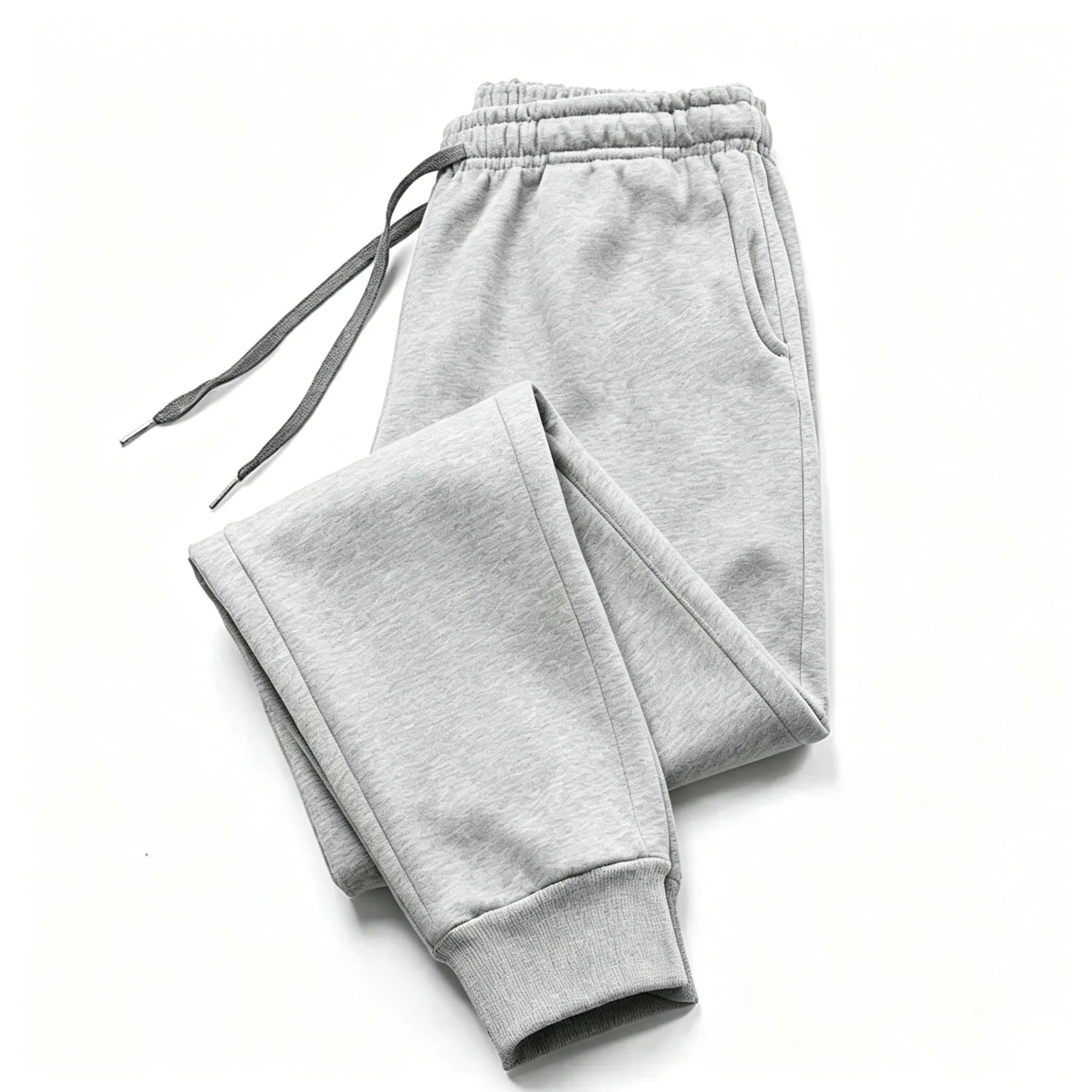 Men Sweatpants High Quality Drawstring Solid Color Jogger Pants All Season Home Outdoor Casual Sport Trousers 2025 Men's Clothes