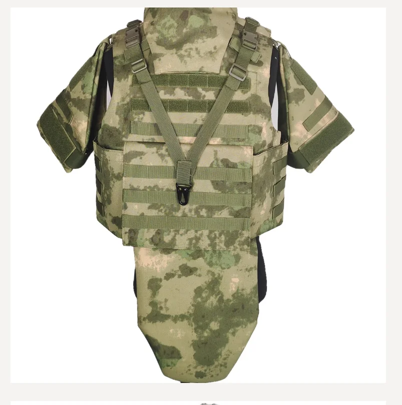 Camiseta sin mangas táctica, armadura pesada, ropa de protección completa, incluido el paquete de accesorios, 6B45