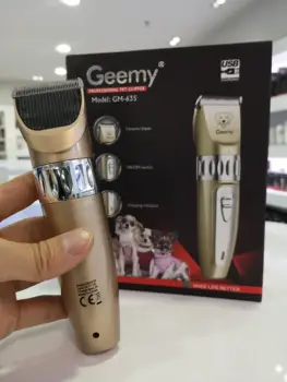 2021 Nový profesionální zastřihovač vlasů GEEMY GM635, elektrický zastřihovač chlupů pro domácí mazlíčky 10 nejlepší prodej zastřihovač vlasů geemy - №1