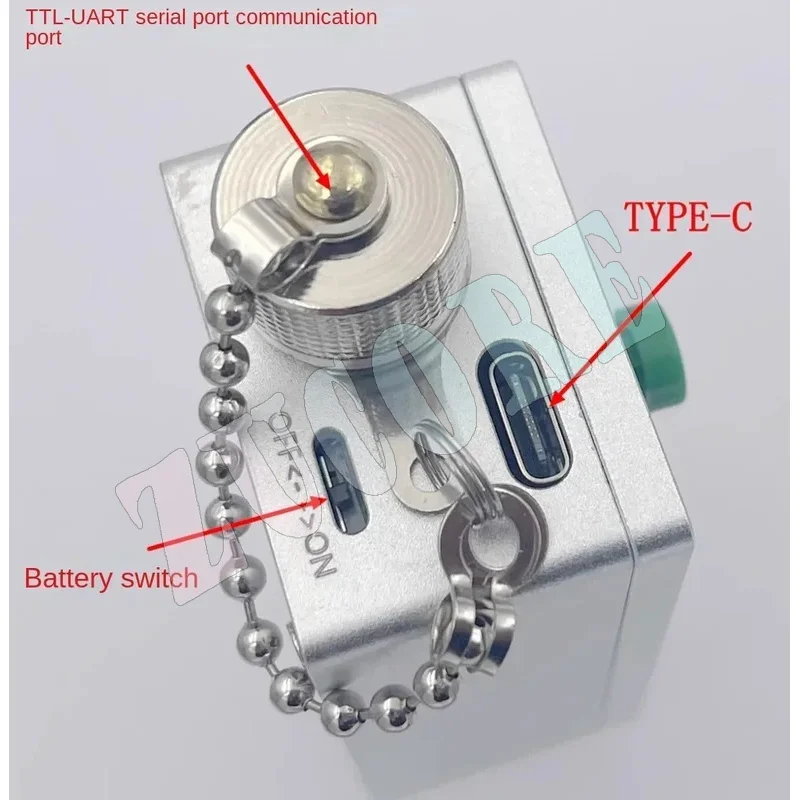 RF Power Meter V7 N- Type-C USB High Performance Full-Band RF Circuit Development Network Serial Communication