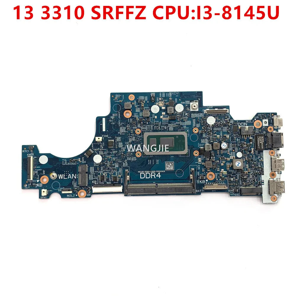 19717-1 For Dell Latitude 13 3310 Laptop Motherboard CPU:I3-8145U SRFFZ CN-06D915 06D915 6D915 100% Working