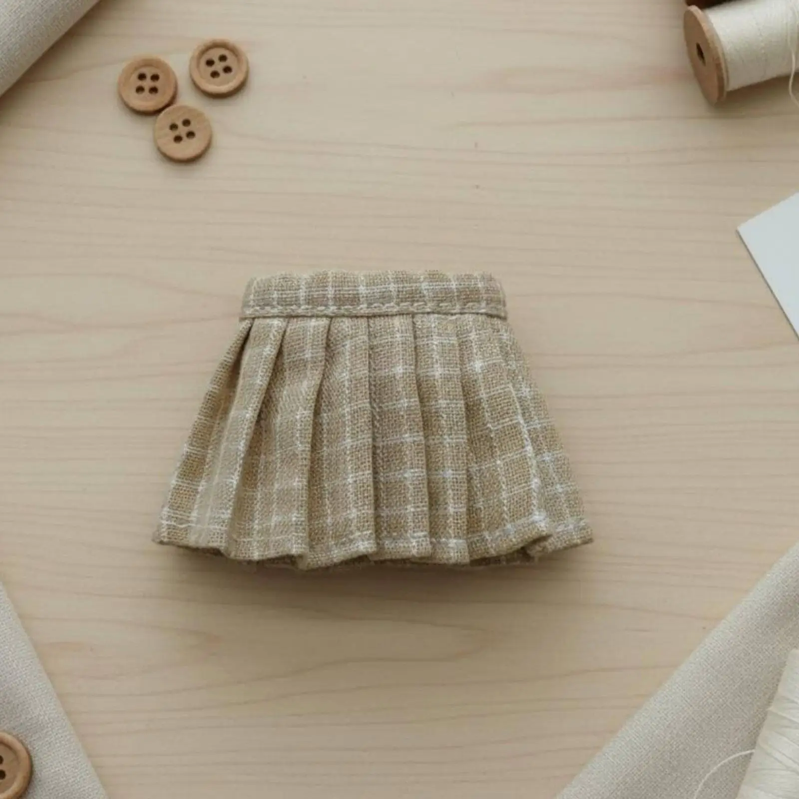 Saia de Boneca para o Verão, Roupas de Boneca com Design Fashionável, Saia em Escala 1/12