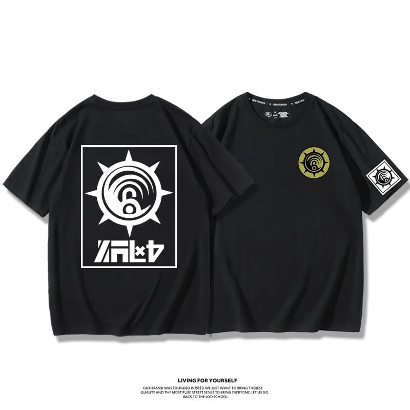 Dandadan Enjin Rodu Cleaners T-Shirt Women Men Oversized Y2k Short Sleeve Street Wear Cotton High Quality Female Male Clothing