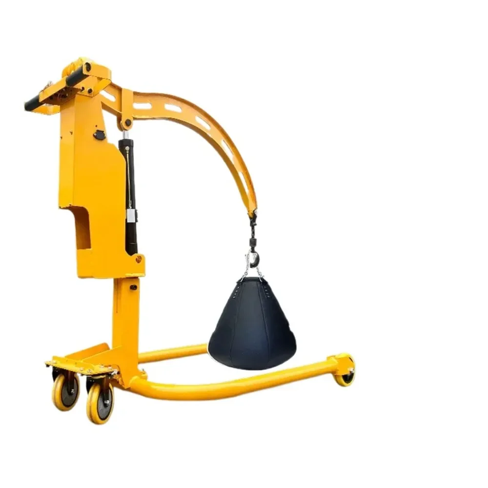 

Portable detachable electric hoist household light truck-mounted small crane