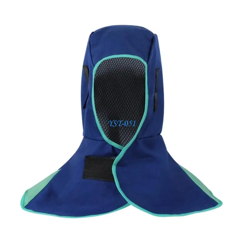 E15A Flame Resistant Head Cover Welding Hood For Head Neck Safety In Welding Tasks