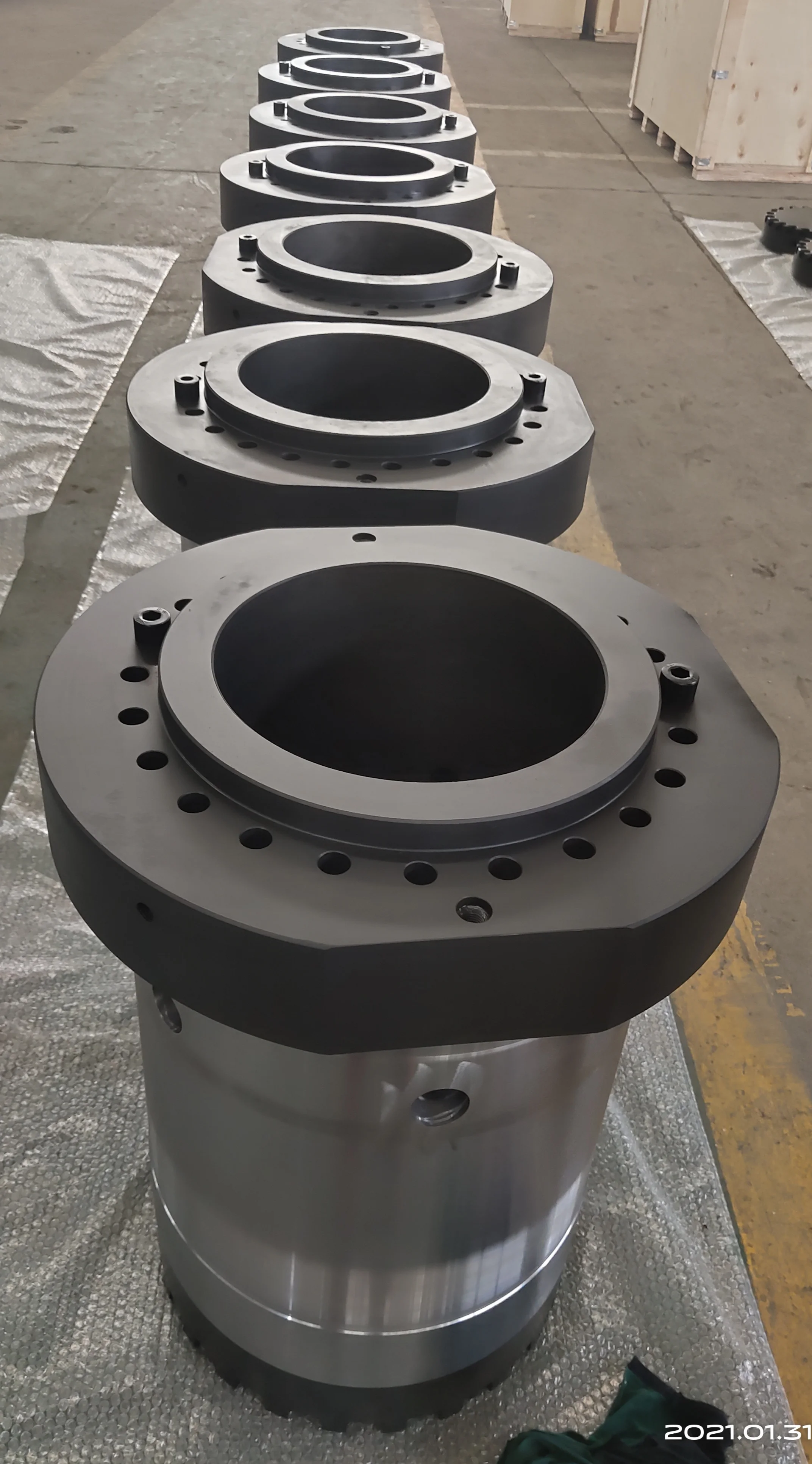 10 ton custom  hydraulic cylinder double acting