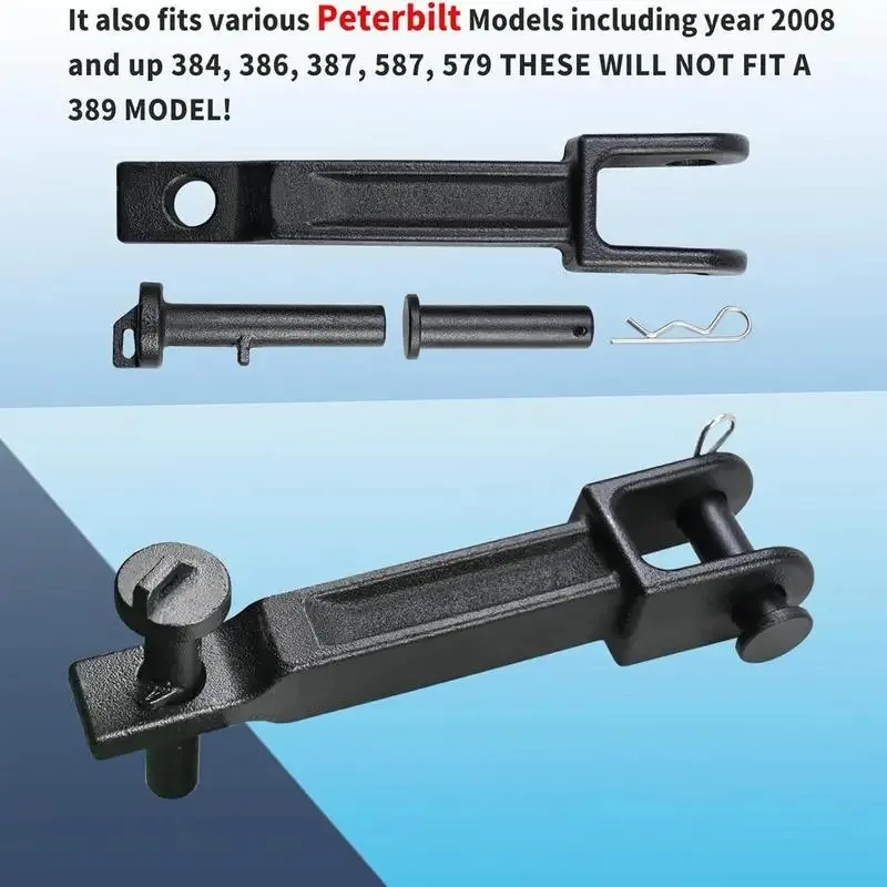 Single Car Tow Hook Heavy-Duty Tow Hook Hitch Pin A65-6008 Frame Pin A65-6007 Towing Hook for Car