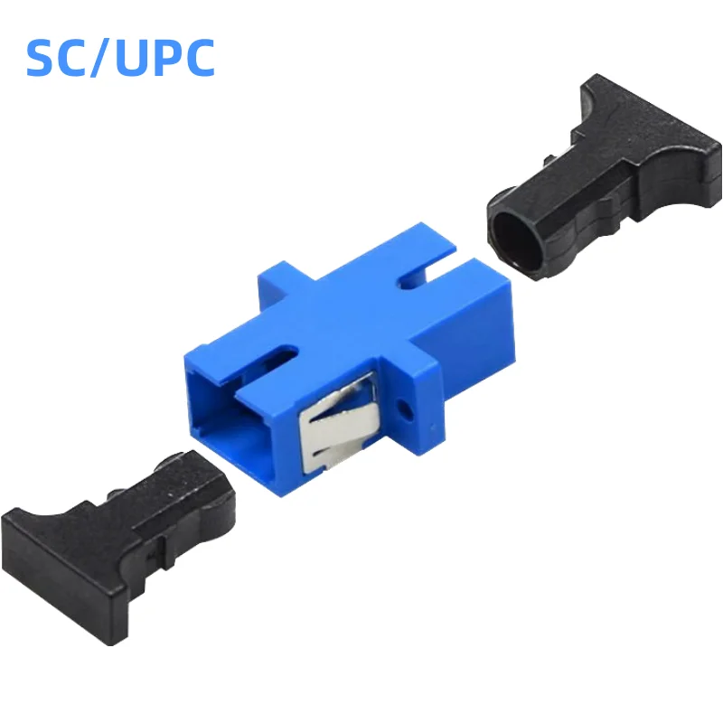 Adaptateur de fibre optique monomode SC, couremplaçant de fibre optique SC APC, connecteur SC Gluttge SC, nouveau connecteur, 100%