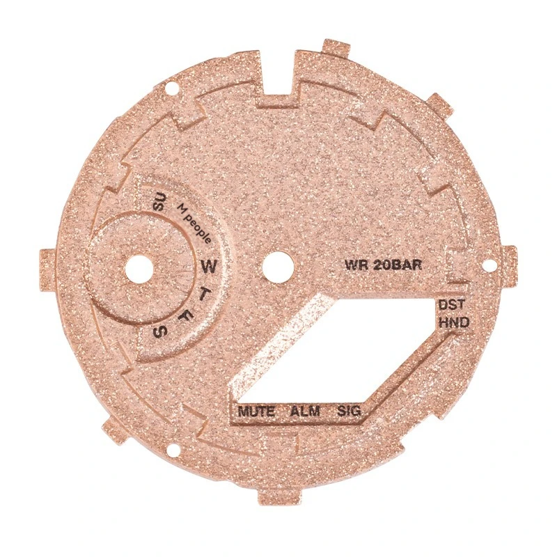Frost Gold Fire Pattern Dial For Casio G-Shock Ga2100 Ga-2100  GA-2110 Metal Disc Trend Personality Bezel Scale Ring Watch DIY