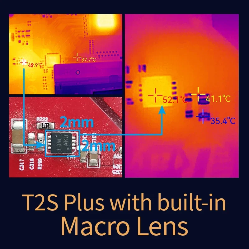 Kamera termowizyjna na podczerwień InfiRay do smartfona P2 T2S Plus Obwód PCB Wykrywanie ciepła podłogowego Kamera termowizyjna T2L Vision Nocturne