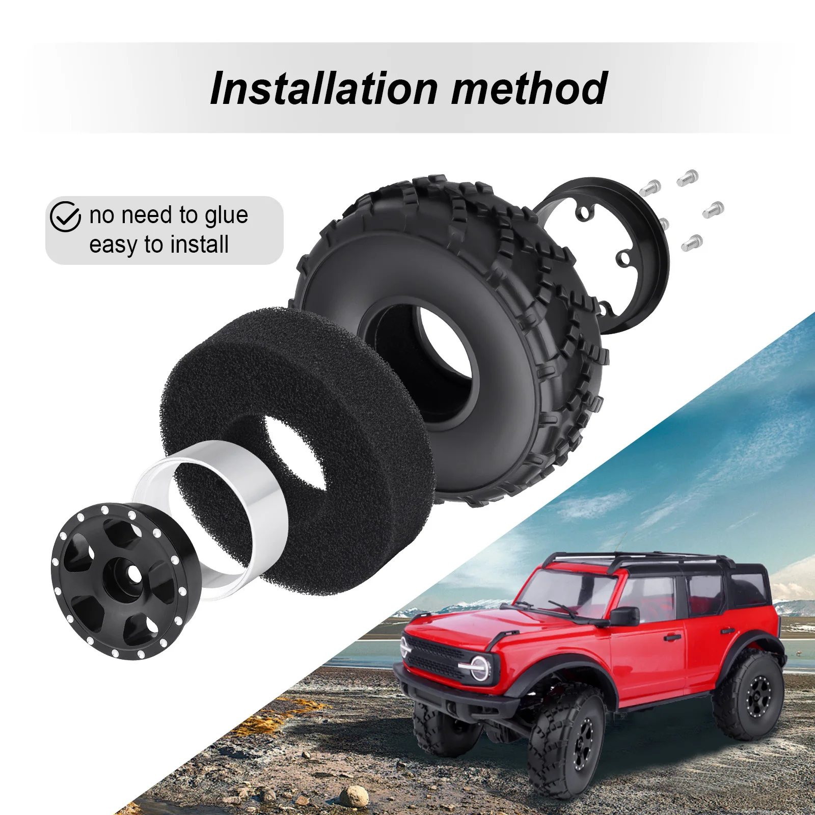 Neumáticos Todoterreno HobbyPa - Rc Rock Crawler reseña y precio