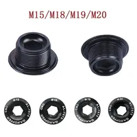 M15/M 18/M19/M20 Bicycle Crank Screws Crank Arm Fixing Bolt BB Central Axis Screw Crankset Nut Cover Cap For MTB Road Bike