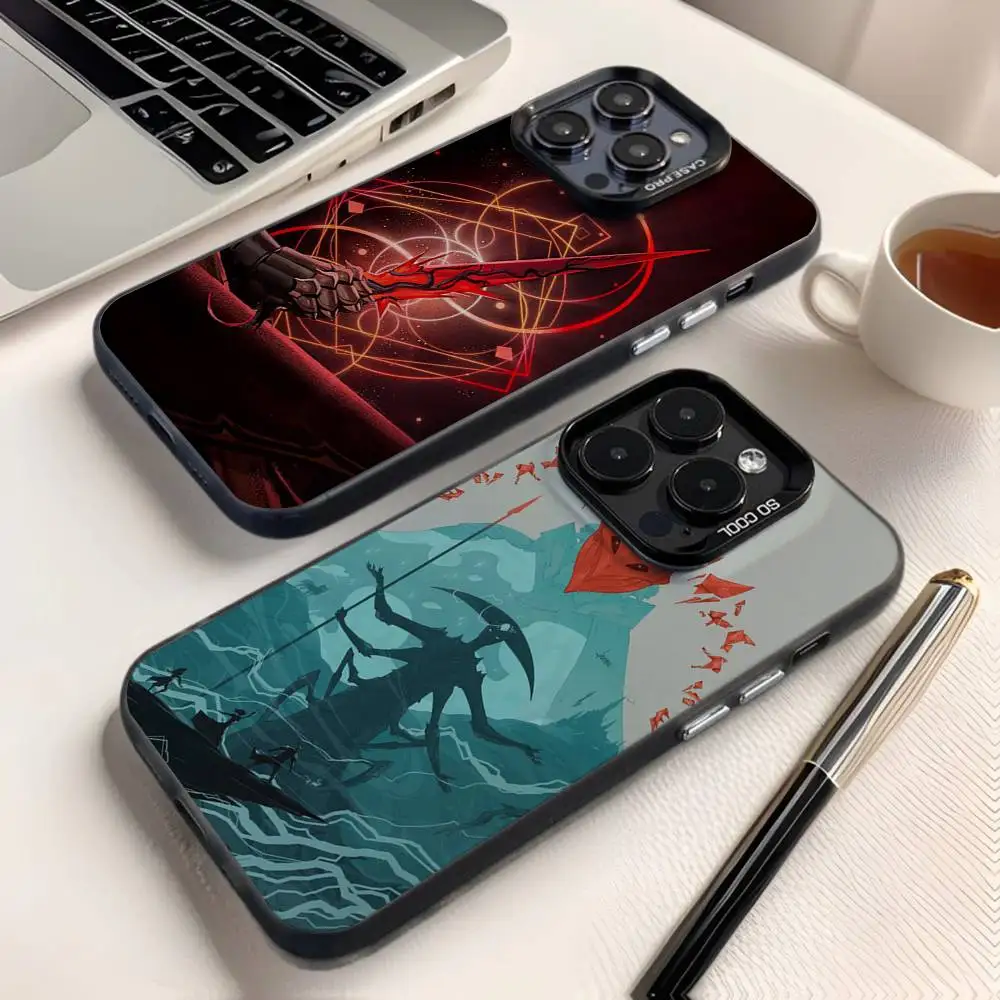 

Dragon Age Veilguard Phone Case For iPhone 16,15,14,13,12,11,8,7,Pro,Max,Plus,Mini,XS,SE Anti Fall Black Matte Hard