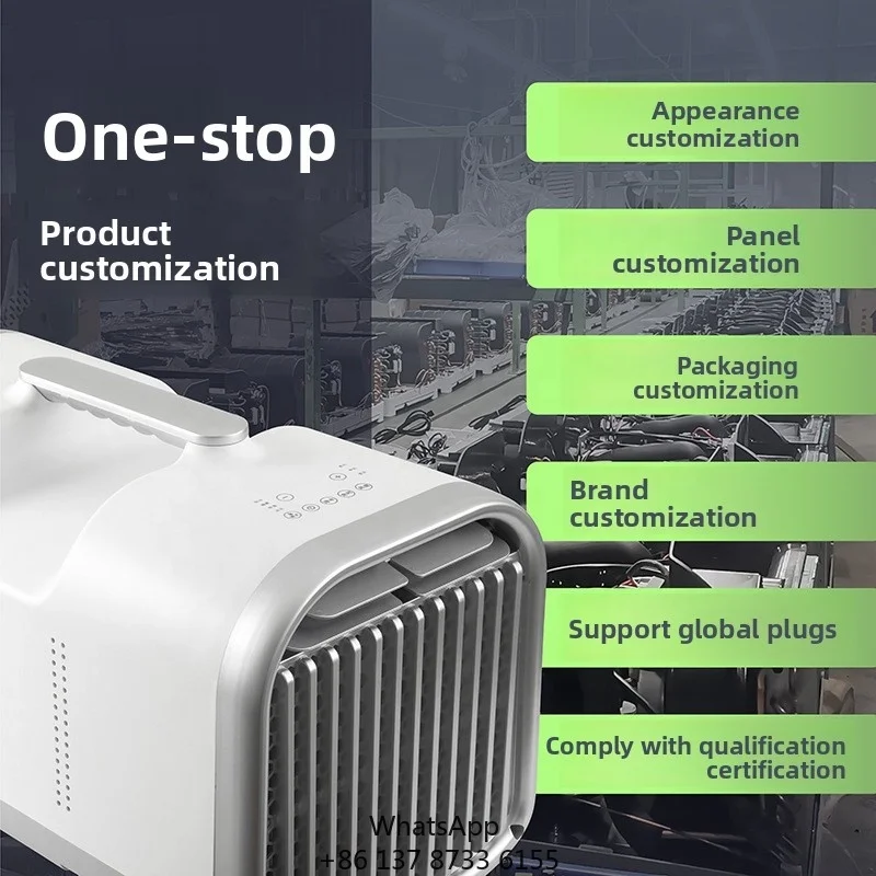 Wholesale Portable Air Conditioner 12V 4500BTU Solar Powered Camping Car Tent Indoor Outdoor Factory Price Compressor Cooling