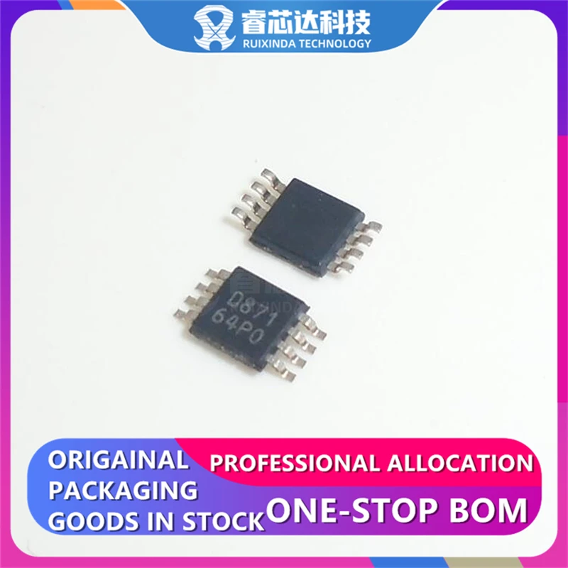 ADS8319IDGSR ADS8319IDGST ADS8319IBDGSR ADS8319IBDGST  marking:CEN MSOP10 16Bit Analog to Digital Converter 1 Input 1SAR 10VSSOP