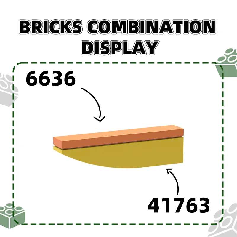 Wange 6636 100g/121 Uds. Panel de luz 1x6, bloque de construcción, accesorios Moc compatibles con ladrillo DIY, juguete para niños, ladrillo de construcción