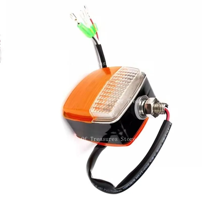 Forklift Front Small Light Turn Signal LED Wide Voltage Universal Model 12V-80V Suitable for Heli Hang Cha Long Gong Liu Gong