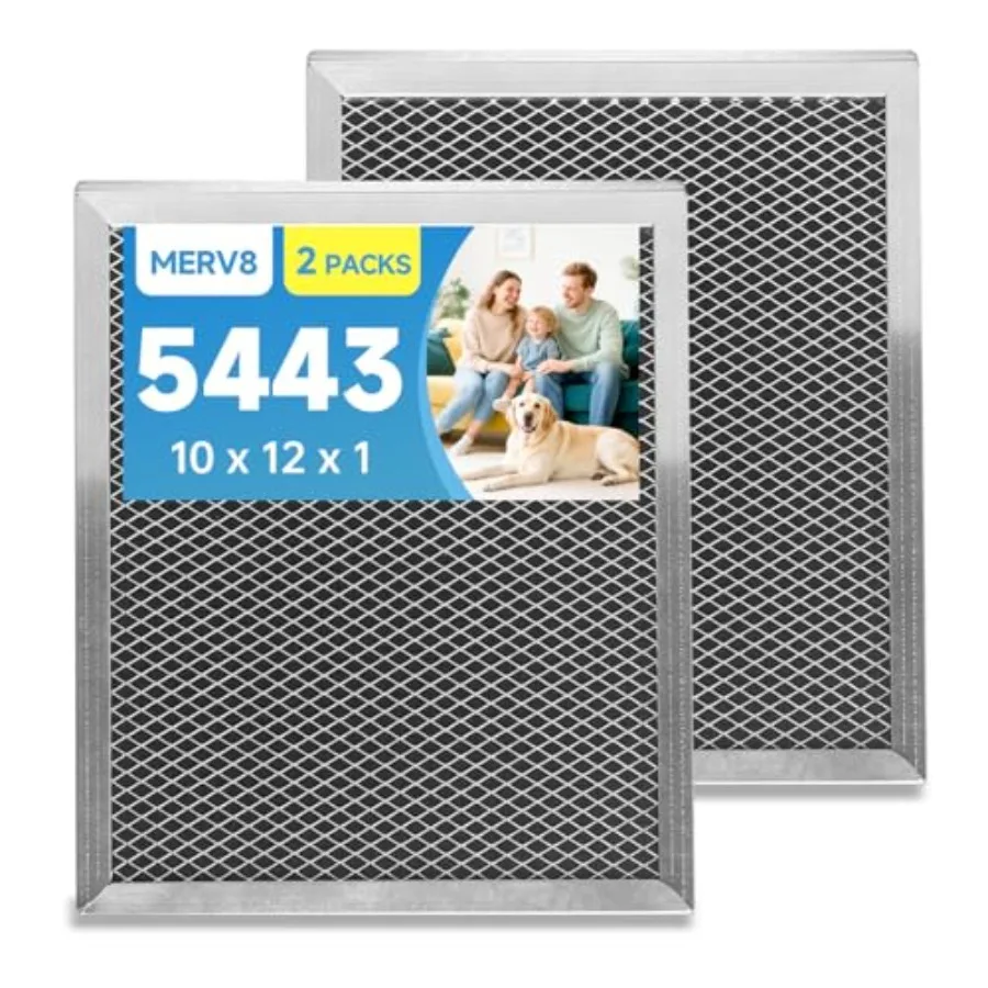 

Сменный моющийся фильтр MERV 8 для осушителей воздуха 1830 5443, совместимый с осушителями воздуха для всего дома 1850 1852 и системами вентиляции M